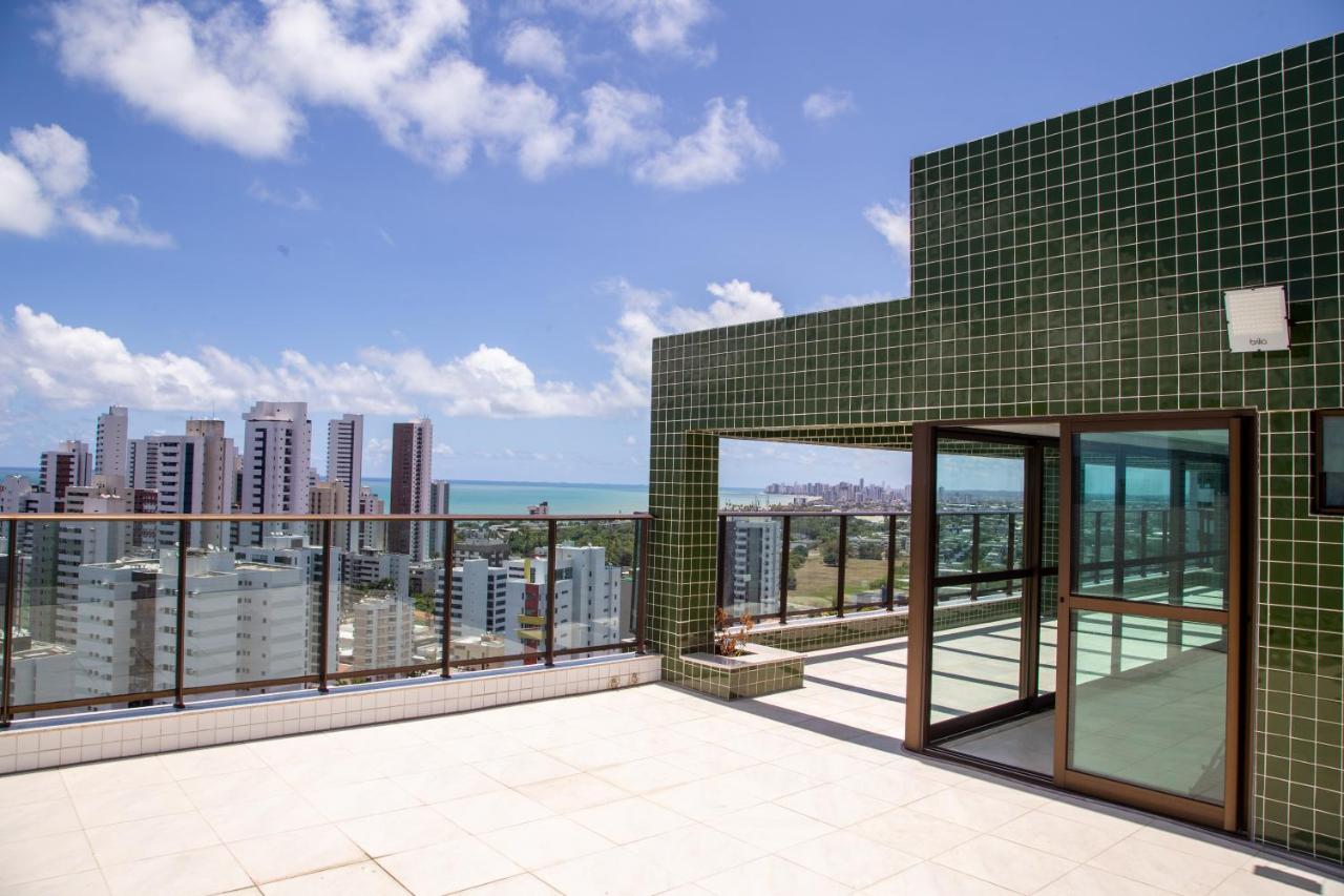 רסיפה Flat No Melhor De Boa Viagem, Vista Para O Mar, Andar Alto מראה חיצוני תמונה